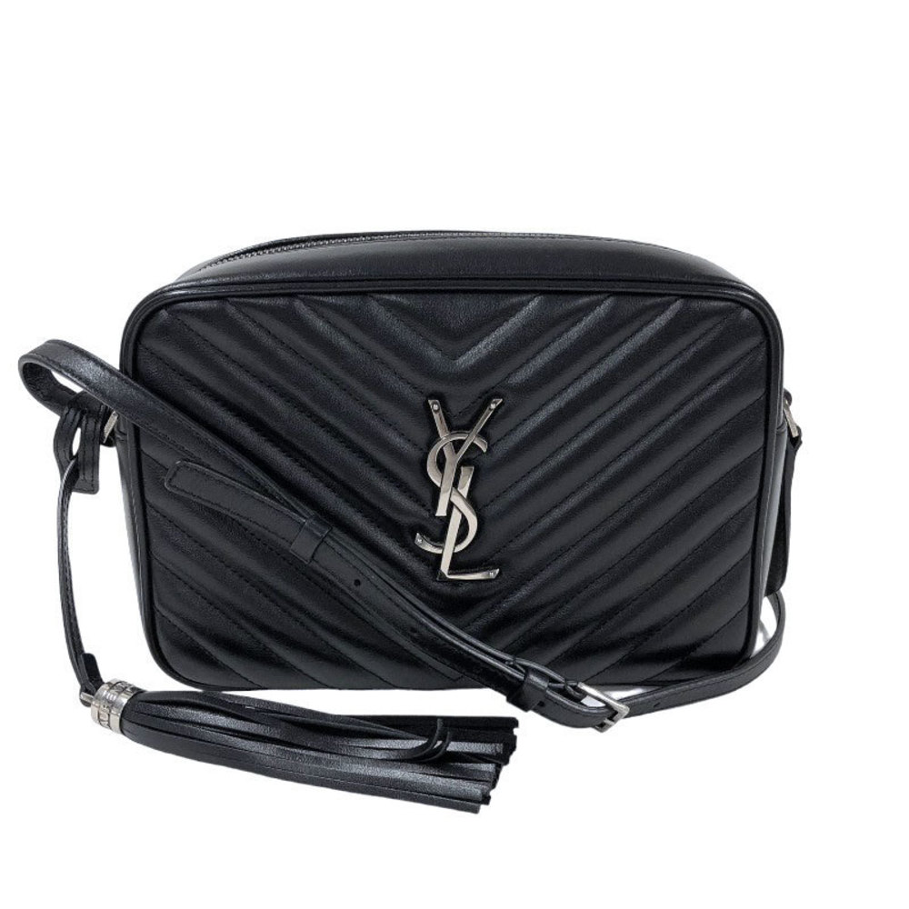 Saint Laurent Lou Camera Bag Shoulder Bag Black